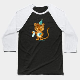 Jaguar gets socks as birthday gift Baseball T-Shirt